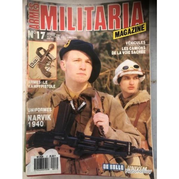 Magazine Armes Militaria No 17 et19