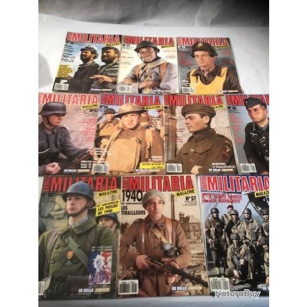 Pack Magazines Armes Militaria du No 50  60 et20