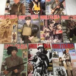 Pack Magazines Armes Militaria du No 120 à 129 et20