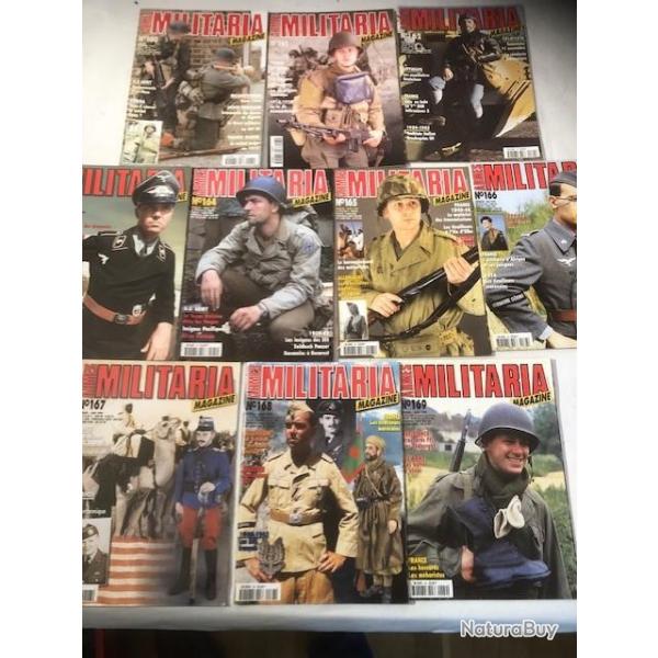 Pack Magazines Armes Militaria du No 160  169 et20