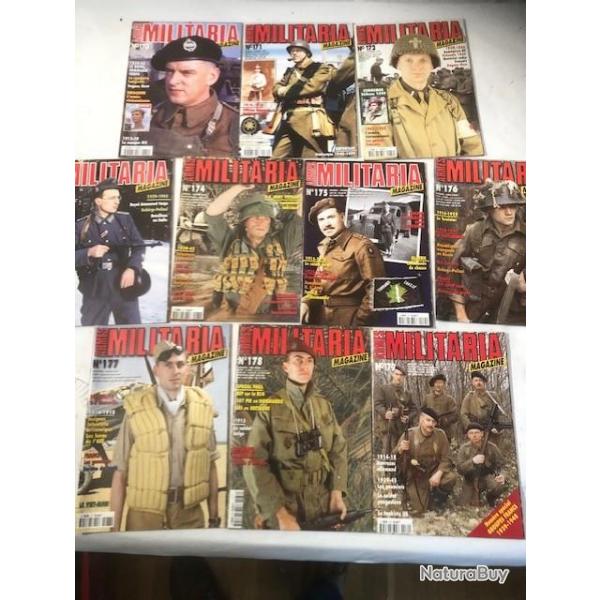 Pack Magazines Armes Militaria du No 170  179 et19