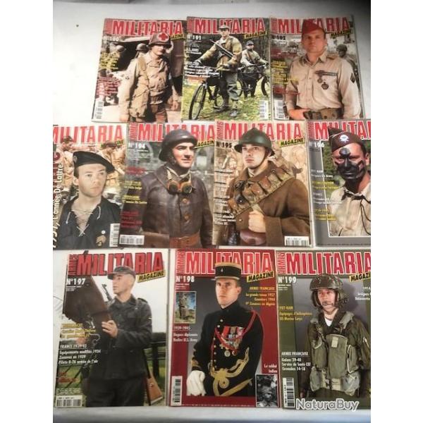 Pack Magazines Armes Militaria du No 190  199 et19
