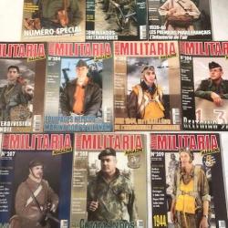 Pack Magazines Armes Militaria du No 200 à 209 et19