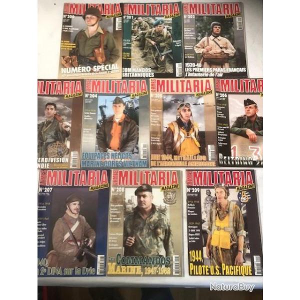 Pack Magazines Armes Militaria du No 200  209 et19