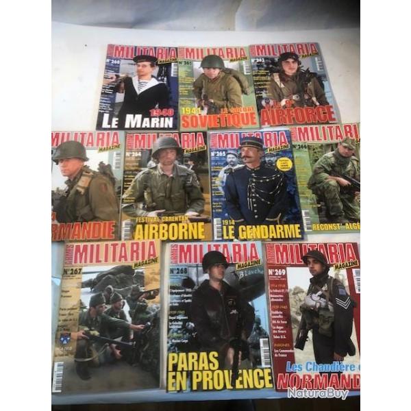Pack Magazines Armes Militaria du No 260  269 et19