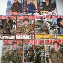 Pack Magazines Armes Militaria du No 270 à 279 et19