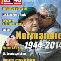 39-45 Magazine 324 bunker de mussolini, de la lvf à l'armée rouge, 6 juin 2014, stalag XVII A,