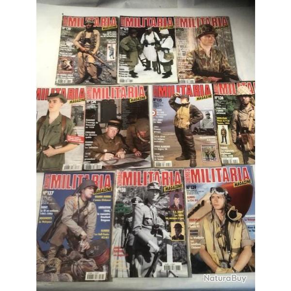 Pack Magazines Armes Militaria du No 130  139 et20
