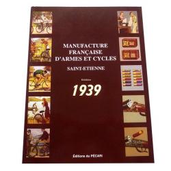 Réédition Pécari catalogue Manufrance 1939
