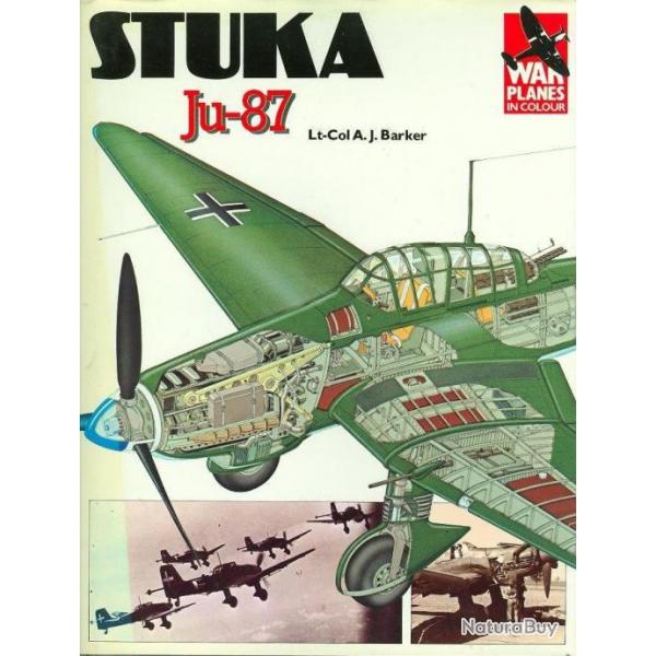 Livre War Planes in colours Stuka Ju-87 et18