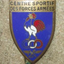 Centre Sportif des Forces Armées, émail