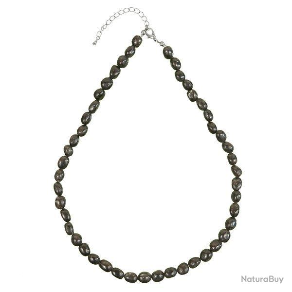 Collier en astrophyllite - Perles pierres roules