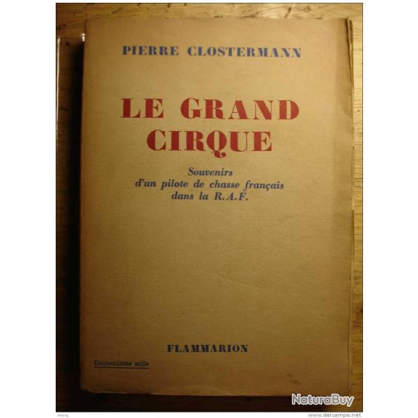 Livre Le Grand Cirque de P. Clostermann et18