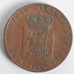 Monnaie 5 Centimes Marie-Louise 1830 Parme Italie