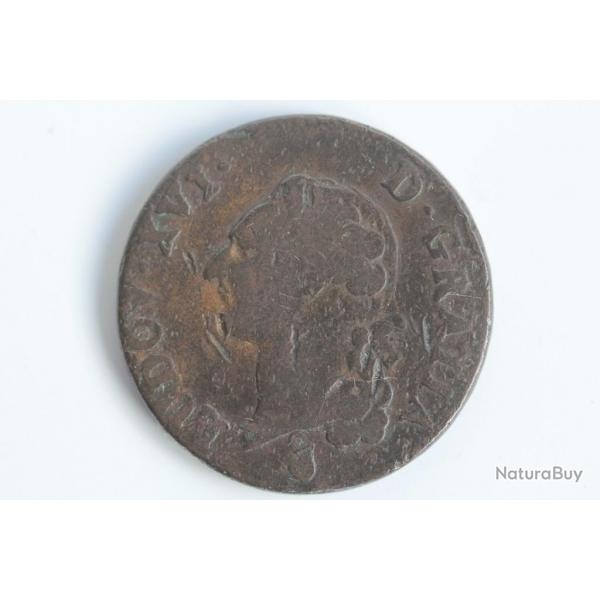 Monnaie Louis XVI Sol dit  l'cu 1785 AA Metz
