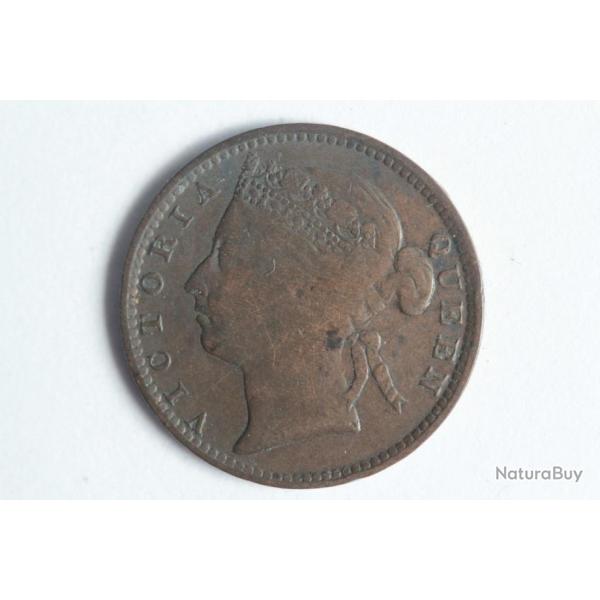 Monnaie 1 cent 1896 Mauritius le Maurice