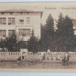 CPA Slovénie Portorose Pension Villa Helios