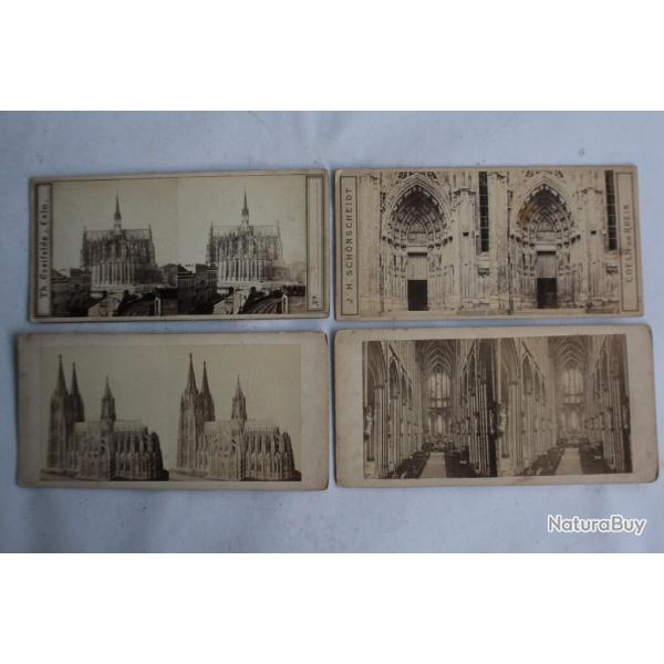Photographies Vues stros Cathdrale de Cologne Allemagne