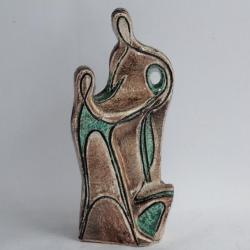 Sculpture céramique Marcel NOVERRAZ Charles COLLET Suisse 1950