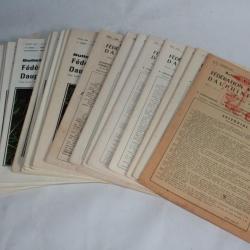 Lot 24 bulletin trimestriel fédération Mycologique Dauphiné Savoie 64-73