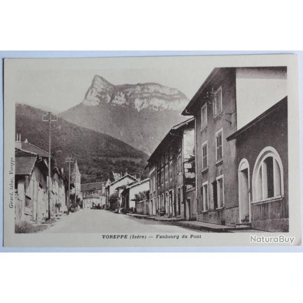 CPA Isre Voreppe Faubourg du Pont