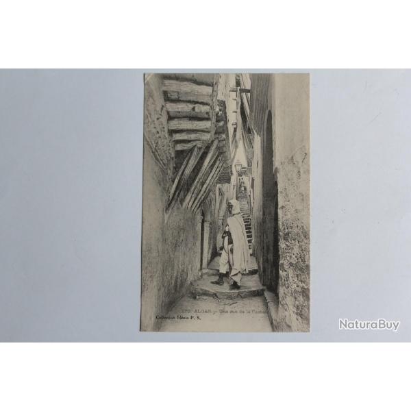 CPA Algrie Alger Une rue de la Casbah