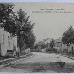 CPA Vosges Bazoilles-sur-Meuse La Route de Neufchâteau
