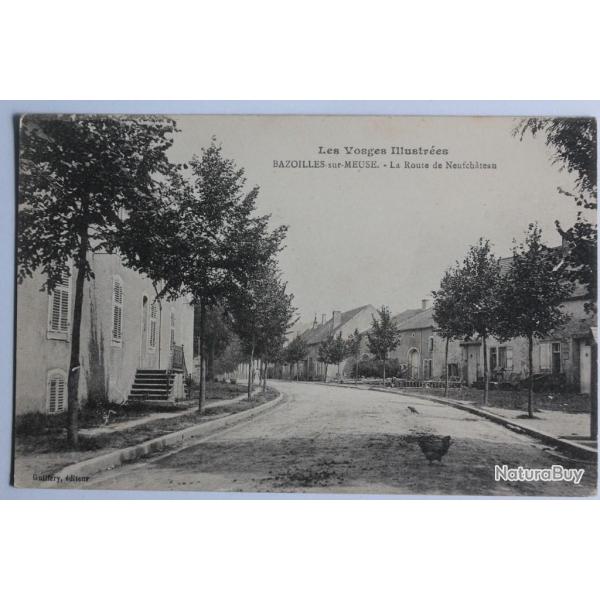 CPA Vosges Bazoilles-sur-Meuse La Route de Neufchteau