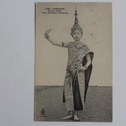 CPA Cambodge Phnom-Penh Pho Première danseuse