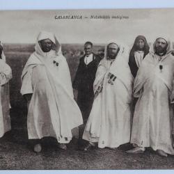 CPA Maroc Casablanca Notabilités indigènes