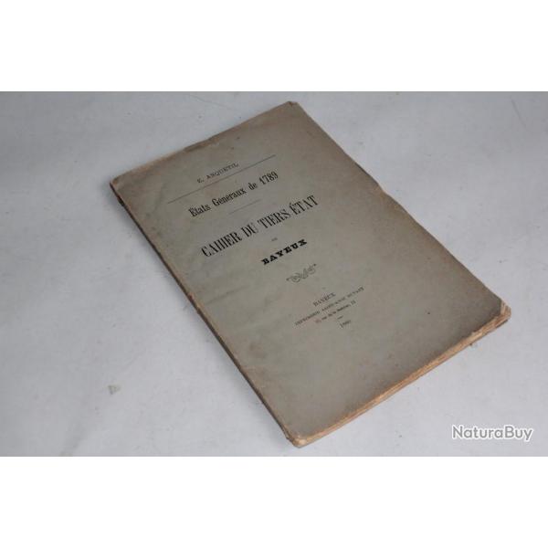 tat Gnraux de 1789 Cahier du tiers tat Bayeux 1886