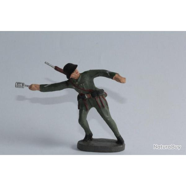 Jouet ELASTOLIN Soldat lanceur de grenade