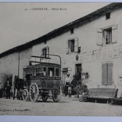 CPA Rhône Chansaye Hôtel Batty