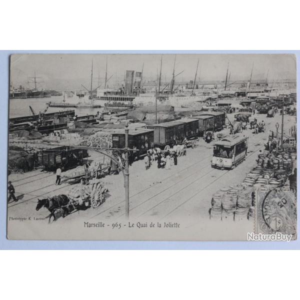 CPA Bouches-du-Rhne Marseille Le Quai de la Joliette