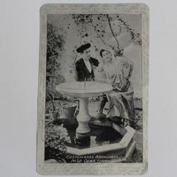 CPA métal Espagne Costumbres Andaluzas n°29 Coba fina