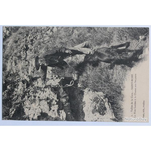 CPA Yonne Valle de la Cure St-Mor Pre Leuleu Chasse aux Serpents