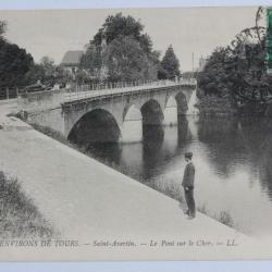 CPA Indre-et-Loire Saint-Avertin Le Pont sur le Cher