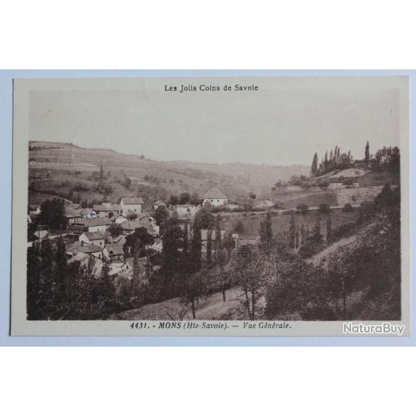 CPA Haute-Savoie Mons Vue gnrale