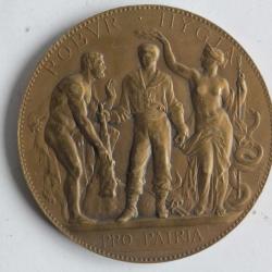 Médaille Pro Patria ROBVR HYGIA H. Dubois
