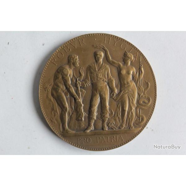 Mdaille Pro Patria ROBVR HYGIA H. Dubois