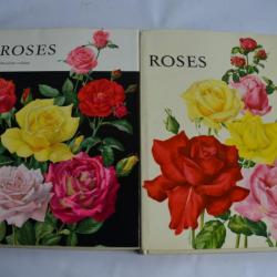 2 Livres sur les Roses Eric Bois / Anne-Marie Trechslin 1967