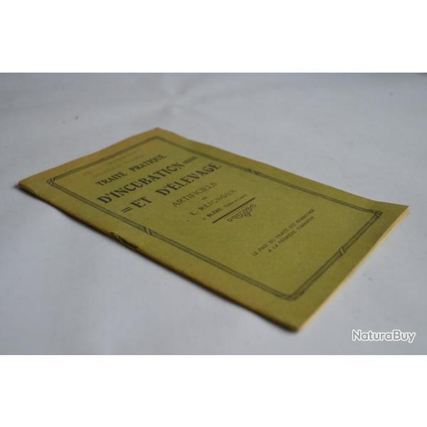 E. Reignoux Trait pratique d'Incubation et d'levage artificiels