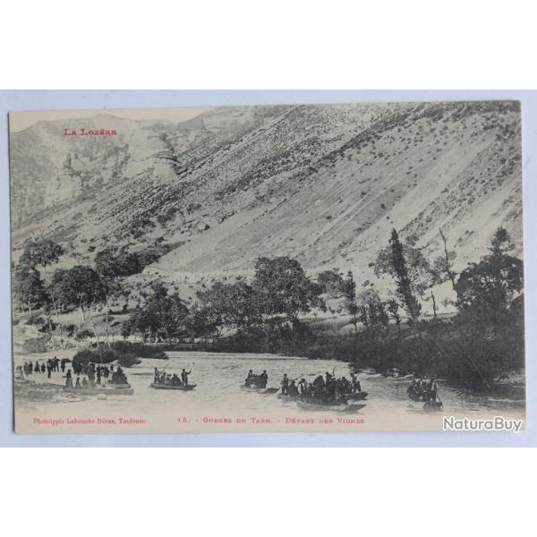 CPA Lozre Gorges du Tarn Dpart des Vignes