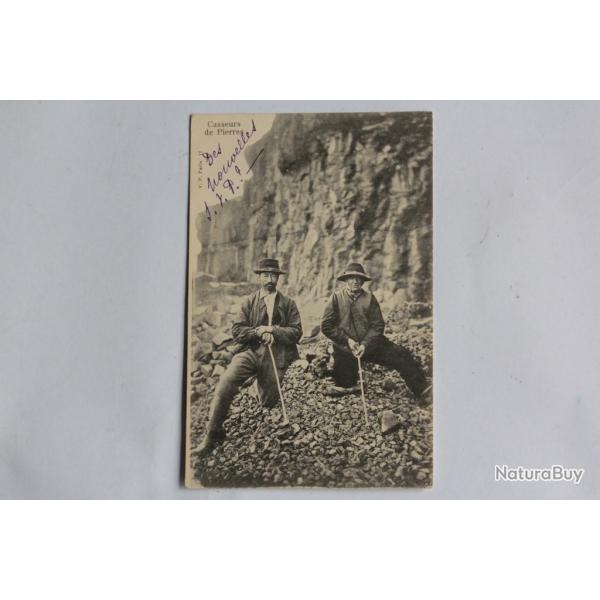 CPA Auvergne Mtier Casseurs de Pierres