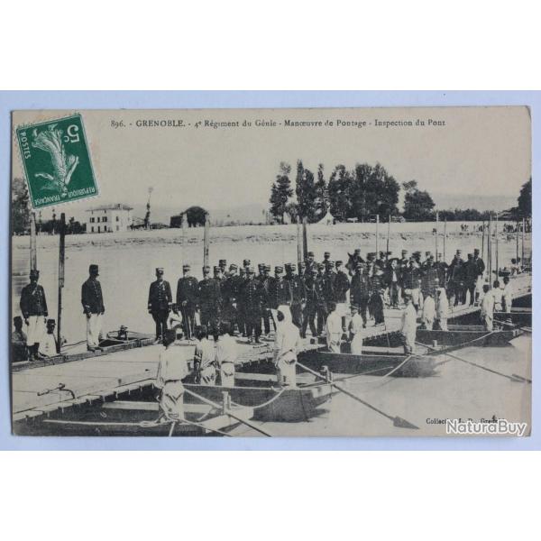 CPA Isre Grenoble 4e Rgiment du Gnie Manoeuvre de Pontage