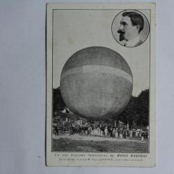 CPA Ballons Sphériques du Petit Journal pilote Leprince