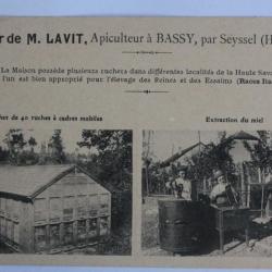 CPA Haute-Savoie Rucher de M. Lavit Apiculteur Bassy Seyssel Ruches