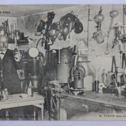 CPA Chimiste Eugène Turpin Laboratoire Guerre 1914 mélinite explosif