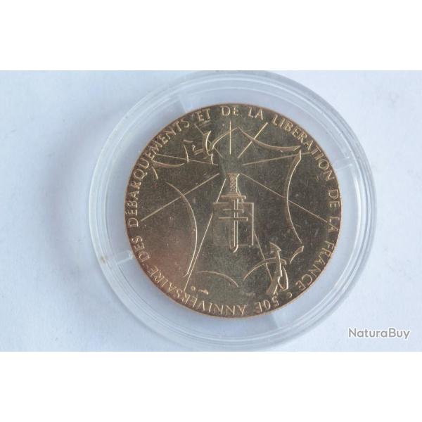 Mdaille 50e Anniversaire des dbarquements Ministre de la Dfense 1994