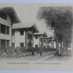 CPA Indre-et-Loire Colonie de Mettray Départ pour la promenade